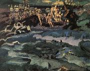 Mikhail Vrubel Thirty-Three Bogatyrs oil painting artist